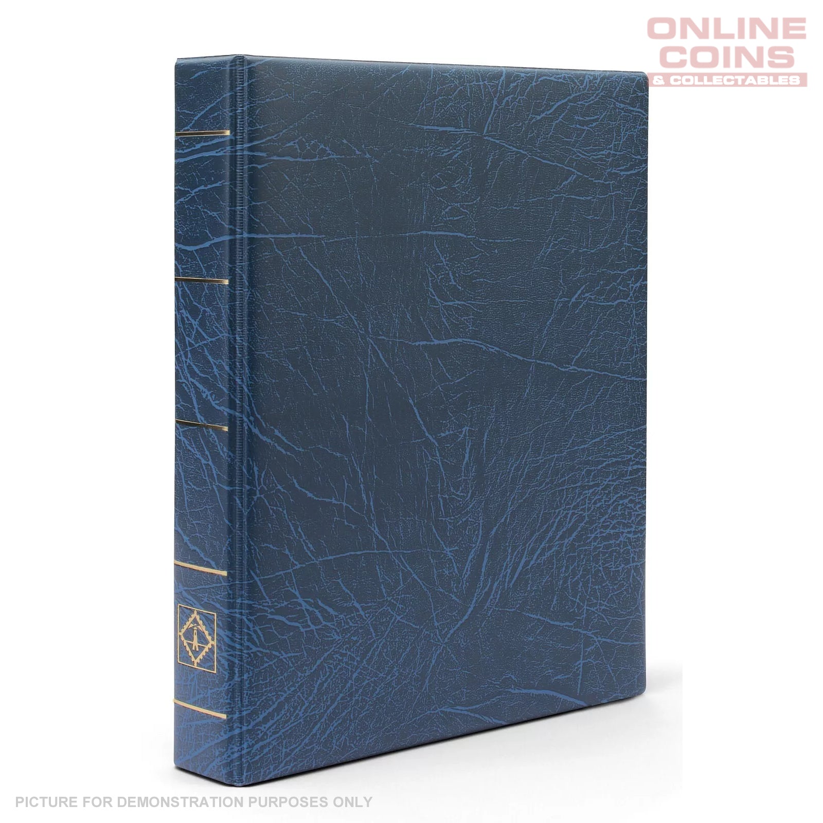 Lighthouse OPTIMA F EASY Ringbinder - Blue